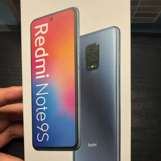 【新品】Xiaomi Redmi Note9S 128GB オーロラ