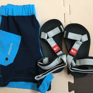 ザノースフェイス(THE NORTH FACE)のノースフェイス　キッズサンダル(17㌢)(サンダル)