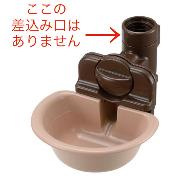 Richell(リッチェル)の犬の給水器 リッチェル ウォーターディッシュ S ブラウン(BR) その他のペット用品(犬)の商品写真