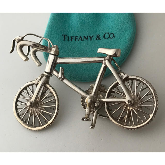 Tiffany ヴィンテージのミニチュア自転車 超稀少