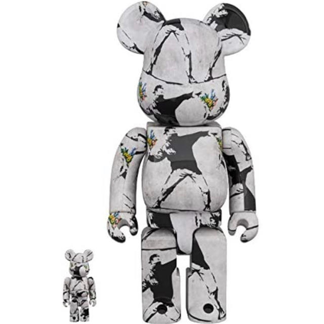 MEDICOM TOY(メディコムトイ)のBE@RBRICK FLOWER BOMBER 100％ & 400％  エンタメ/ホビーのおもちゃ/ぬいぐるみ(キャラクターグッズ)の商品写真