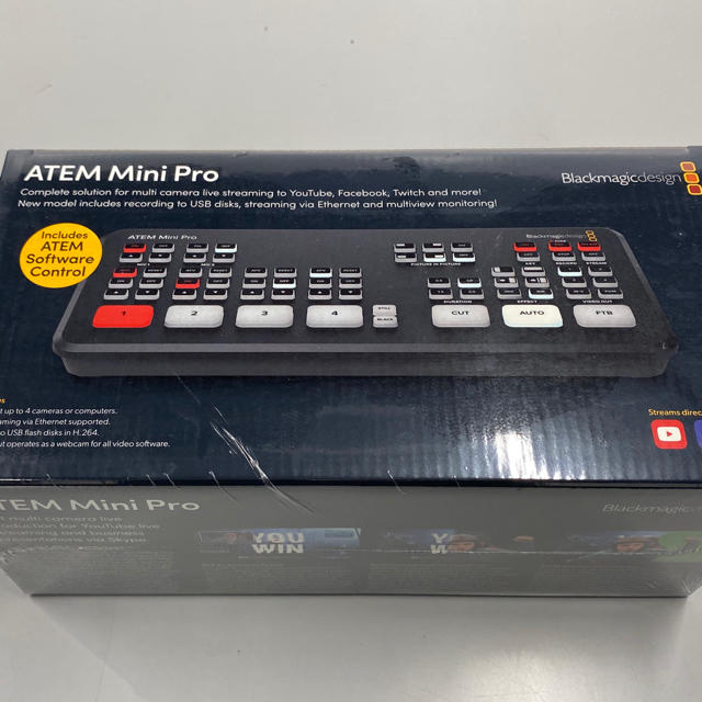 ATEM MINI PRO国内正規品　未開封PC周辺機器