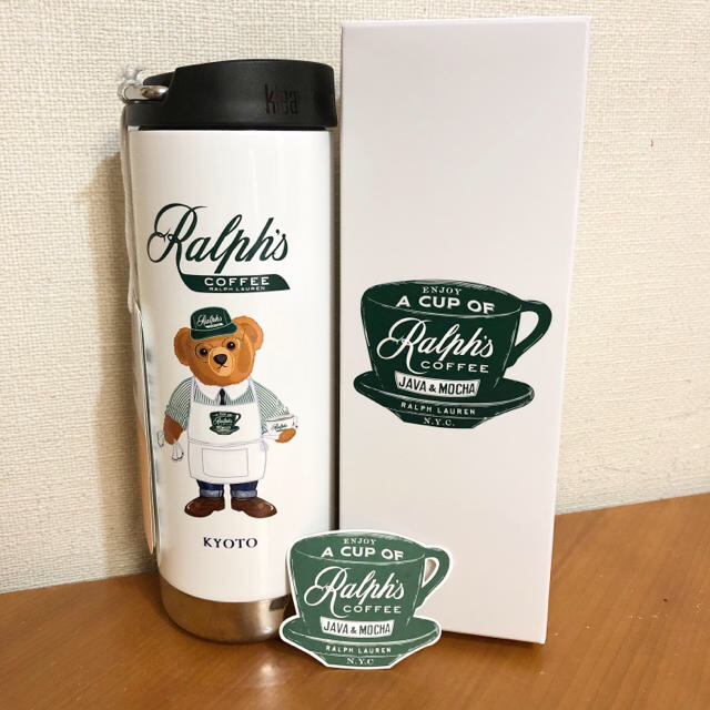 POLO RALPH LAUREN(ポロラルフローレン)のラルフズコーヒー　タンブラー　京都店限定　グッズ インテリア/住まい/日用品のキッチン/食器(タンブラー)の商品写真