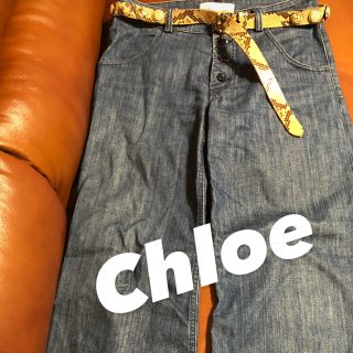 クロエ(Chloe)のChloe ワイドデニム　♡(デニム/ジーンズ)