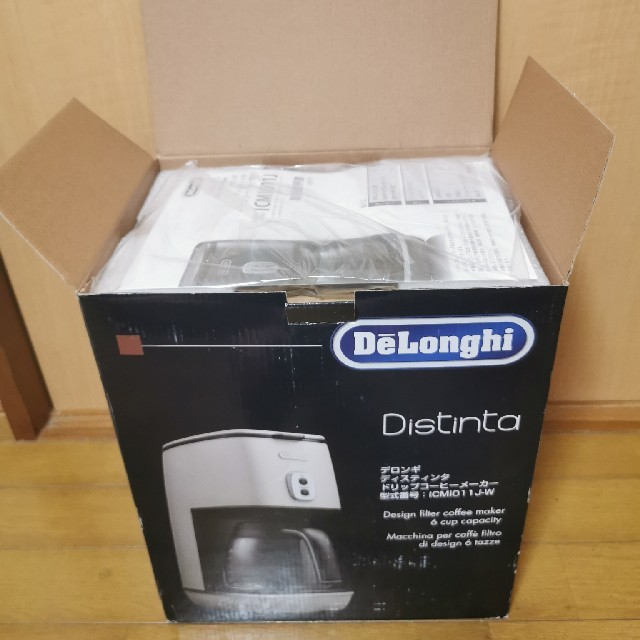 （未使用品）Delonghi Distinta ドリップコーヒーメーカー