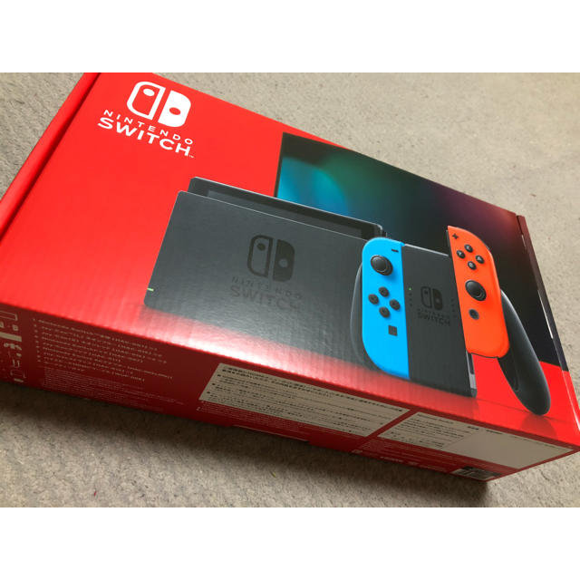 任天堂☆新品未使用☆Nitendo switch ネオンブルー/ネオンレッド本体 新品