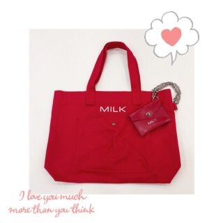 ミルク(MILK)のMILK バッグ(トートバッグ)