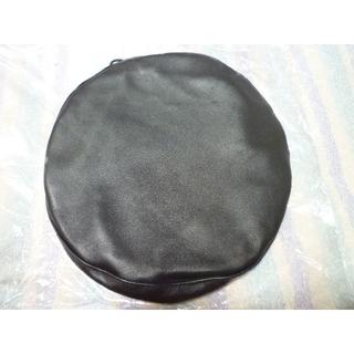 ローズバッド(ROSE BUD)の未使用★ROSE BUDベーシックレザーベレー帽　羊皮製　黒(ハンチング/ベレー帽)