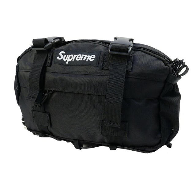 SUPREME 19fw waist bag black 新品未使用