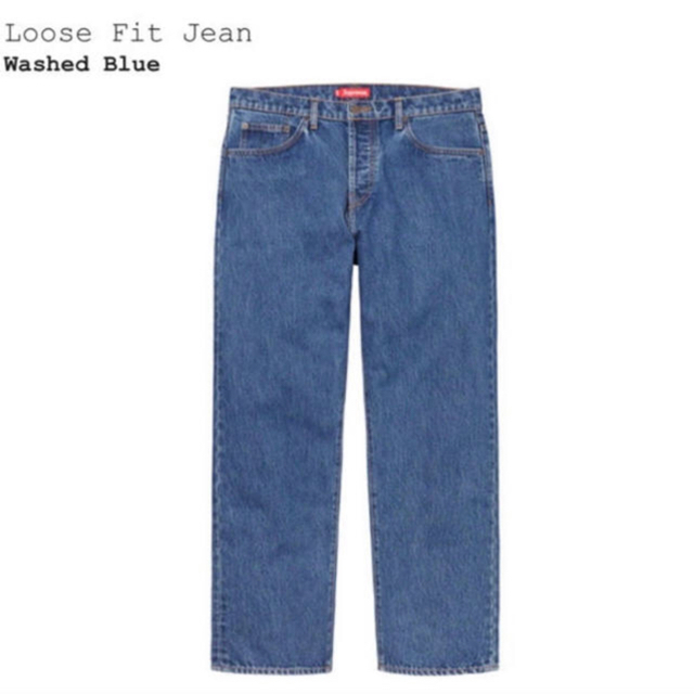 Supreme(シュプリーム)のsupreme loose fit jean 30inc メンズのパンツ(デニム/ジーンズ)の商品写真