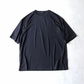 コモリ(COMOLI)のCOMOLI コモリ 20SS  ウール天竺 半袖クルー  NAVY サイズ2(Tシャツ/カットソー(半袖/袖なし))