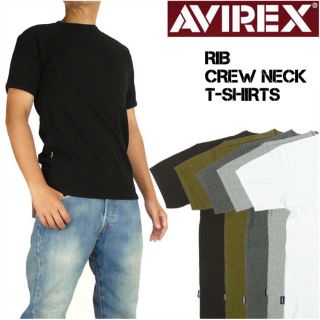 アヴィレックス(AVIREX)の●美品●AVIREX●デイリー●クルーネックTシャツ●送料込●人気商品(Tシャツ/カットソー(半袖/袖なし))