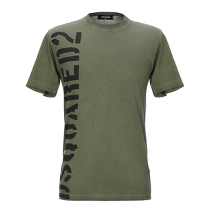 ディースクエアード(DSQUARED2)の【DSQUARED2】 Tシャツ　メンズ　ロゴ　green(Tシャツ/カットソー(半袖/袖なし))