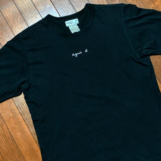 アニエスベー(agnes b.)のアニエスベー　チビロゴ Tシャツ　Sサイズ(Tシャツ/カットソー(半袖/袖なし))