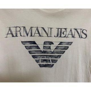 アルマーニジーンズ(ARMANI JEANS)のアルマーニ　ジーンズ　Tシャツ　ロンT  美品(Tシャツ/カットソー(七分/長袖))