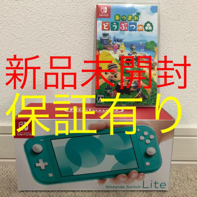 Nintendo Switch  Lite ターコイズ　あつ森ソフト付き