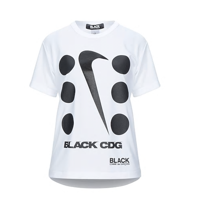 【COMME des GARCONS】×NIKEコラボTシャツ ロゴ