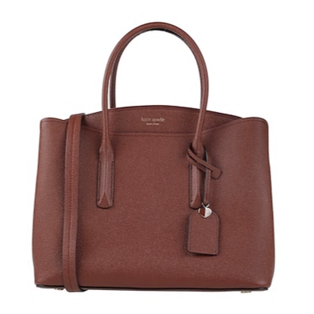 トートバッグ【kate spade】ロゴ　トートバック　brown