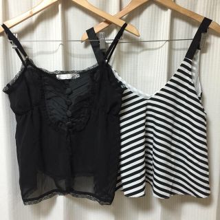 ザラ(ZARA)のキャミソール2枚未使用、数回着用ZARA(キャミソール)