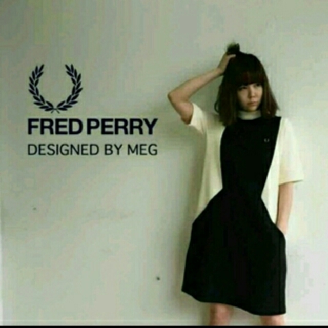 FRED PERRY(フレッドペリー)のフレッドペリー×MEG コラボワンピ レディースのワンピース(ひざ丈ワンピース)の商品写真