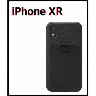 アイフォーン(iPhone)の限定セール 新品 Bondir iPhone XR ケース 黒 カード収納 革(iPhoneケース)