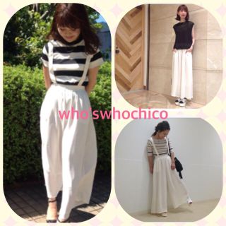 フーズフーチコ(who's who Chico)の新品who'swhochicoスカンツ(カジュアルパンツ)