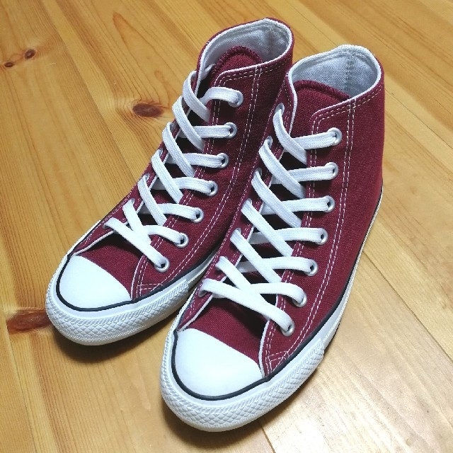 CONVERSE(コンバース)のコンバース オールスター 100 カラーズ HI　バーガンディ レディースの靴/シューズ(スニーカー)の商品写真