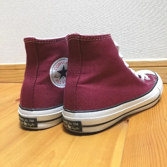 CONVERSE(コンバース)のコンバース オールスター 100 カラーズ HI　バーガンディ レディースの靴/シューズ(スニーカー)の商品写真