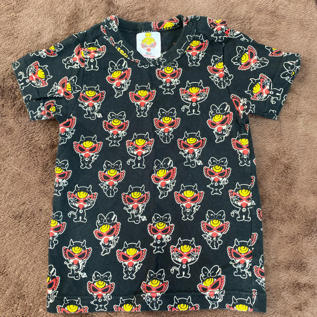 HYSTERIC MINI(ヒステリックミニ)のヒスミニ　ヒステリックミニ Tシャツ　80サイズ　美品 キッズ/ベビー/マタニティのベビー服(~85cm)(Ｔシャツ)の商品写真