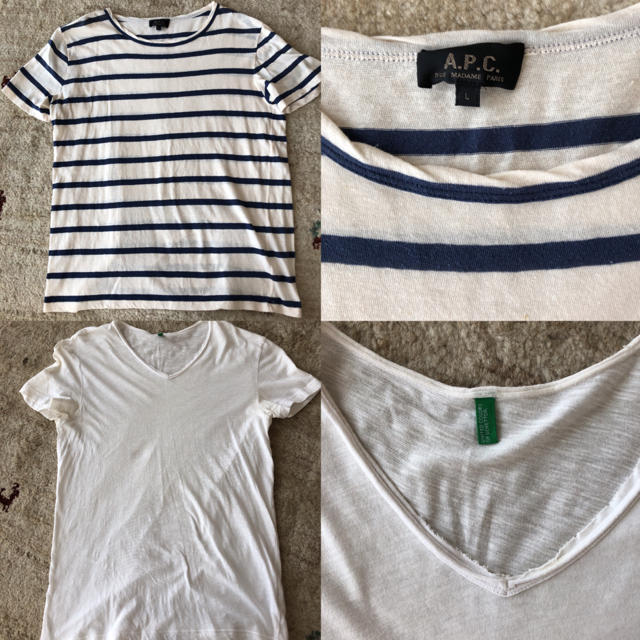 A.P.C(アーペーセー)のA.P.C. 他　Tシャツセット メンズのトップス(Tシャツ/カットソー(半袖/袖なし))の商品写真