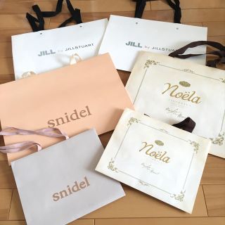 スナイデル(SNIDEL)のファッションブランドショッパー6点セット(ショップ袋)