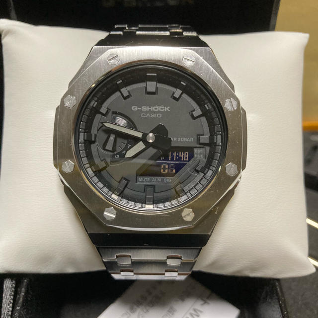 G-SHOCK GA2100メタルカスタム パーツＢＫ