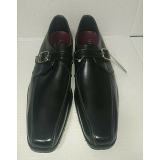 ヒロミチナカノ(HIROMICHI NAKANO)の牛革 靴 ビジネスシューズ ヒロミチナカノ 25.0cm ブラック 未使用(ドレス/ビジネス)
