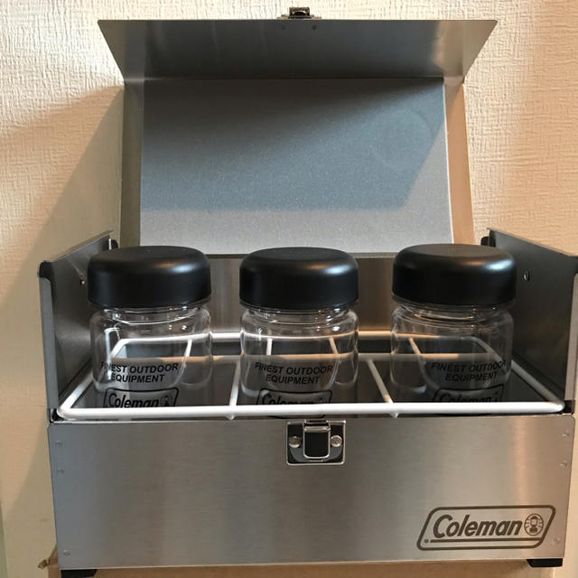 Coleman(コールマン)のコールマンステンレススパイスボックス（未使用） スポーツ/アウトドアのアウトドア(調理器具)の商品写真