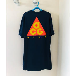 ナイキ(NIKE)のNIKE ナイキ acg ACG Tシャツ 完売 ロゴ M ネイビー(Tシャツ/カットソー(半袖/袖なし))