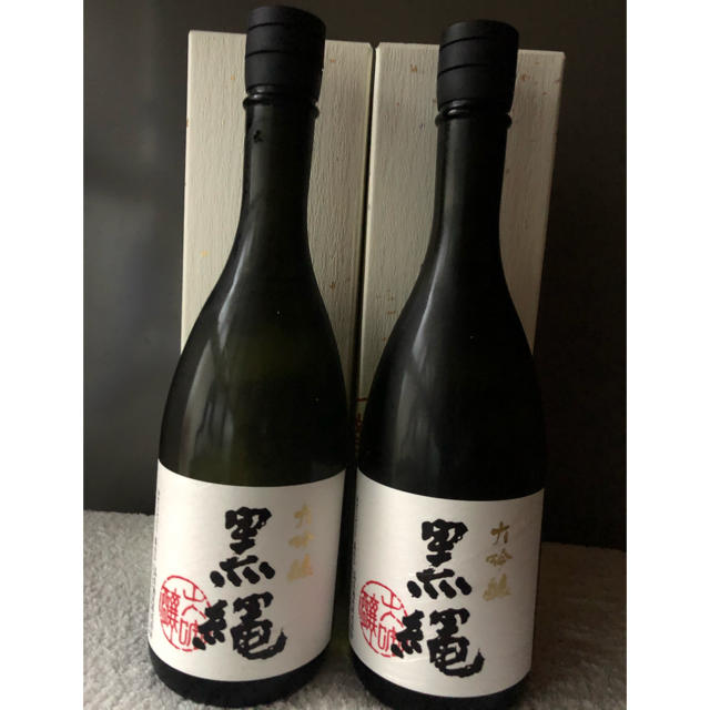 高木酒造 十四代 大吟醸 黒縄 720ml二本セット 公式低価格 食品/飲料 ...