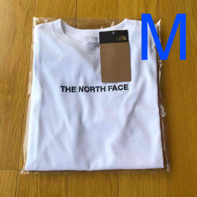 THE NORTH FACE(ザノースフェイス)の新品 THE NORTH FACE ロゴ刺繍 半袖 Tシャツ ホワイト 送料無料 メンズのトップス(Tシャツ/カットソー(半袖/袖なし))の商品写真