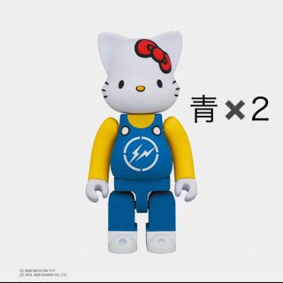 メディコムトイ(MEDICOM TOY)のNY＠BRICK 400% THE CONVENI HELLO KITTY 青(キャラクターグッズ)