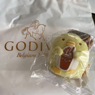 サンエックス(サンエックス)のGODIVA  すみっコぐらし　ぺんぎん？　てのりぬいぐるみ(ぬいぐるみ)