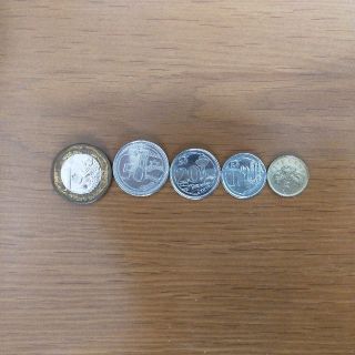 シンガポールドル硬貨セット(1ドル,50,20,10,5セント)(貨幣)