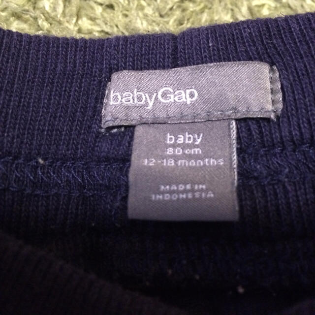 babyGAP(ベビーギャップ)のベビーGAP、女の子用 短パン 秋冬用  キッズ/ベビー/マタニティのベビー服(~85cm)(パンツ)の商品写真