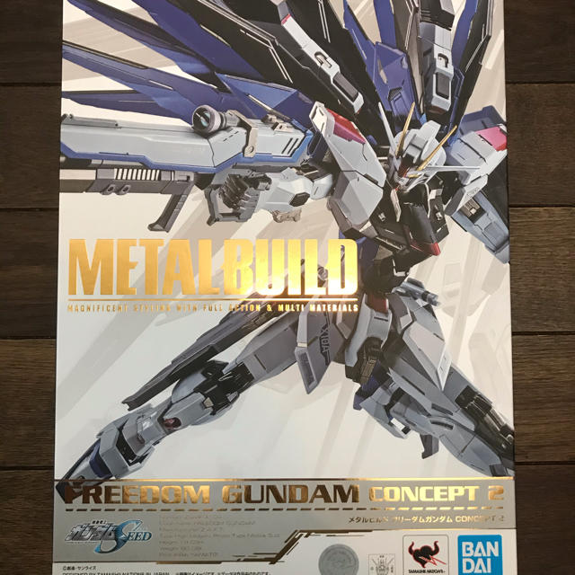 METAL BUILD ガンダム SEED フリーダムガンダム CONCEPT2 エンタメ/ホビーのフィギュア(アニメ/ゲーム)の商品写真