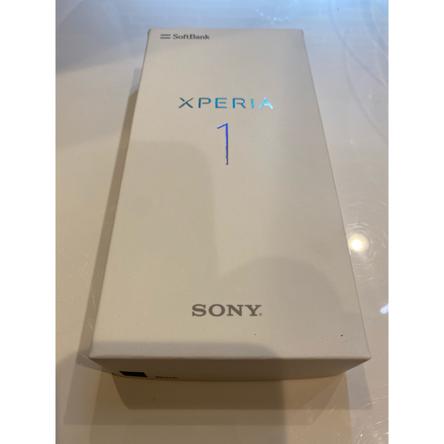 新品未使用xperia1 SoftBank BLACK simロック解除済