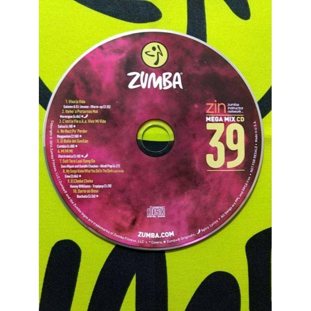 Zumba(ズンバ)のZUMBA　ズンバ　MEGAMIX　CD　37　38　39　40　4枚セット エンタメ/ホビーのCD(ポップス/ロック(洋楽))の商品写真