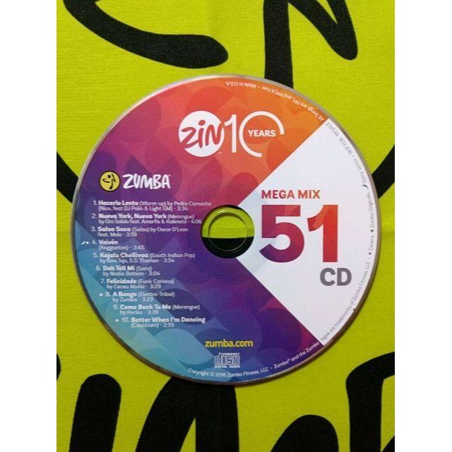 ZUMBA　ズンバ　MEGAMIX31～MEGAMIX40　CD　10枚セットMegamix38