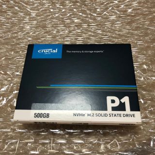 crucial 500GB M.2 SSD(PCパーツ)