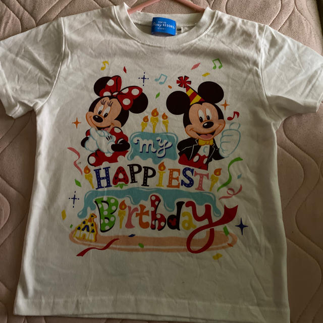 Disney(ディズニー)の新品未使用ディズニーTシャツ キッズ/ベビー/マタニティのキッズ服女の子用(90cm~)(Tシャツ/カットソー)の商品写真