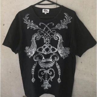 ヴィヴィアンウエストウッド(Vivienne Westwood)のVivienneWestwood MAN Tシャツ ブラック 46(Tシャツ/カットソー(半袖/袖なし))