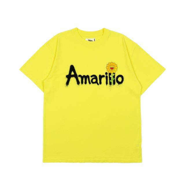 J・バルヴィン x 村上 隆 AMARILLO SPRAY PAINT TEE