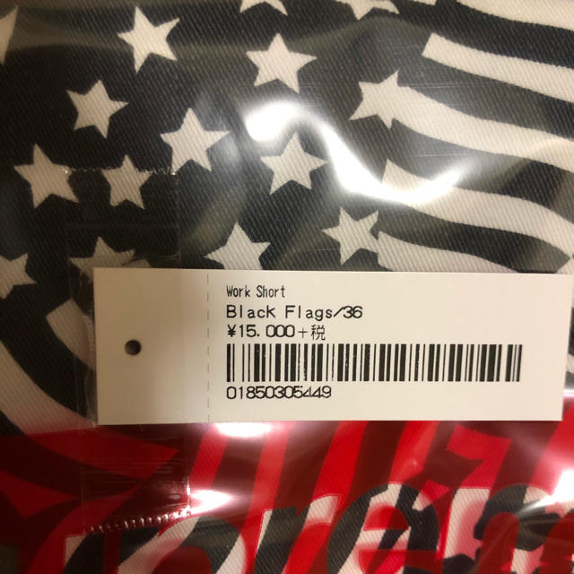 通販 取扱店 36インチ Supreme Work Short シュプリーム 星条旗